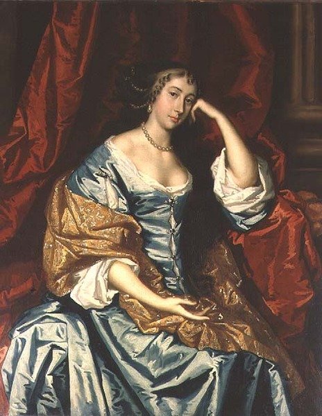 Portret damy w pozycji siedzącej autorstwa Peter (studio of) Lely