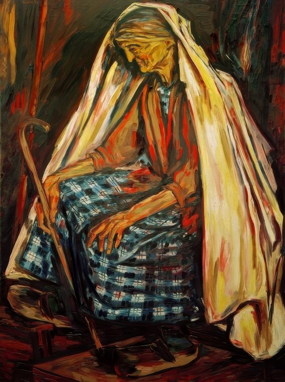 zdjęcie matki autorstwa Peter August Böckstiegel