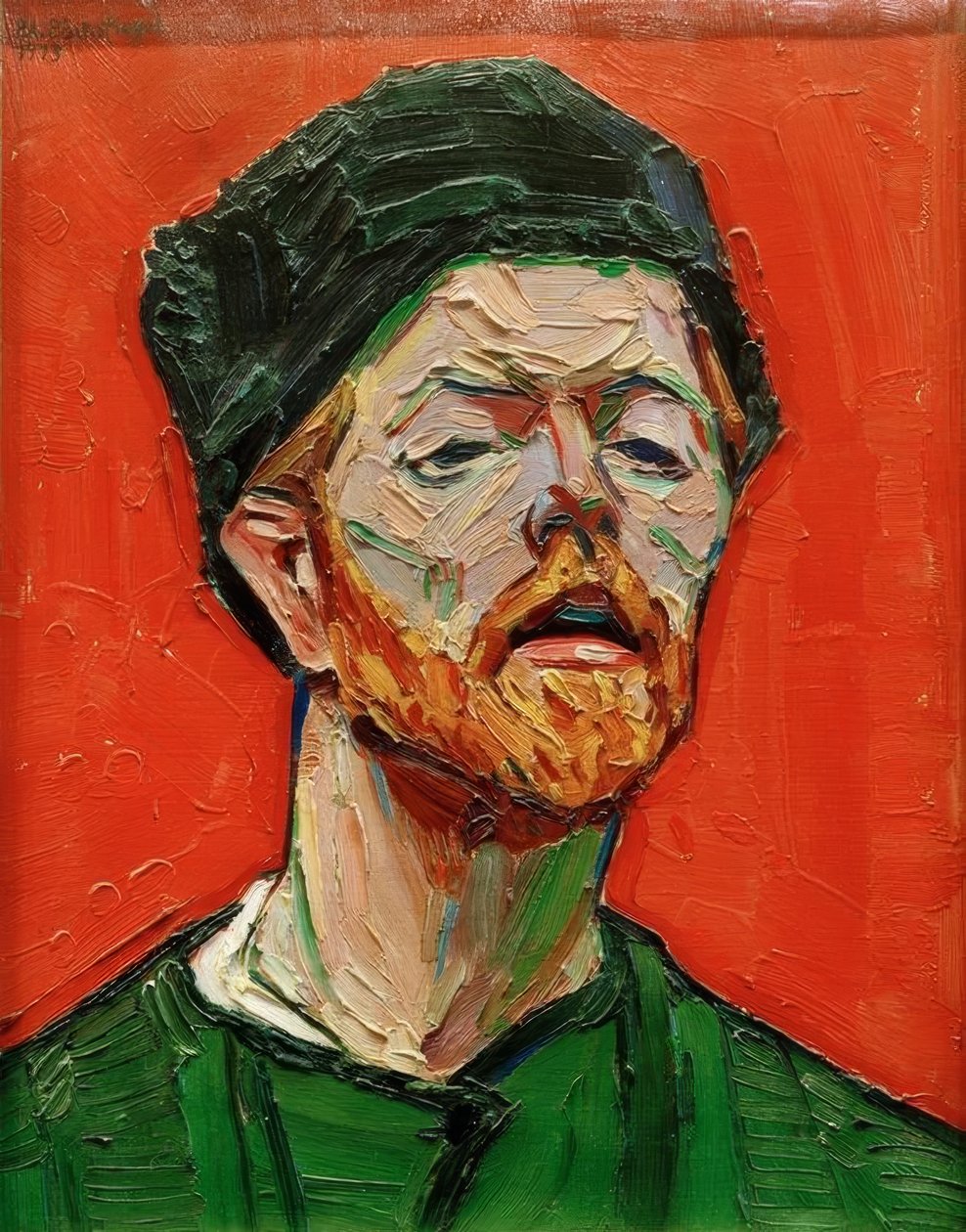 autoportret autorstwa Peter August Böckstiegel