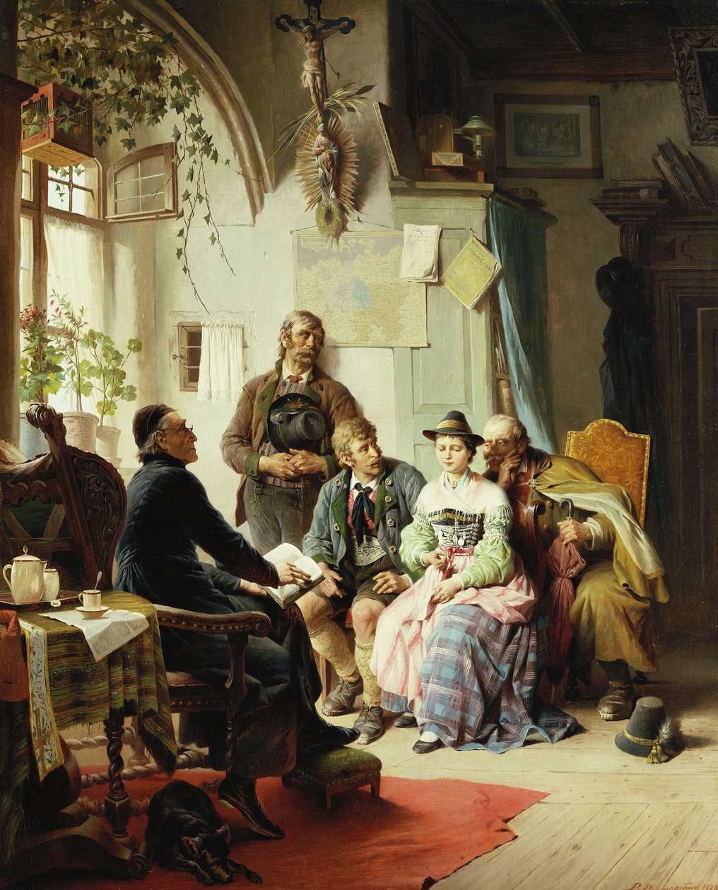Instrukcja Małżeńska, 1878 autorstwa Peter Baumgartner