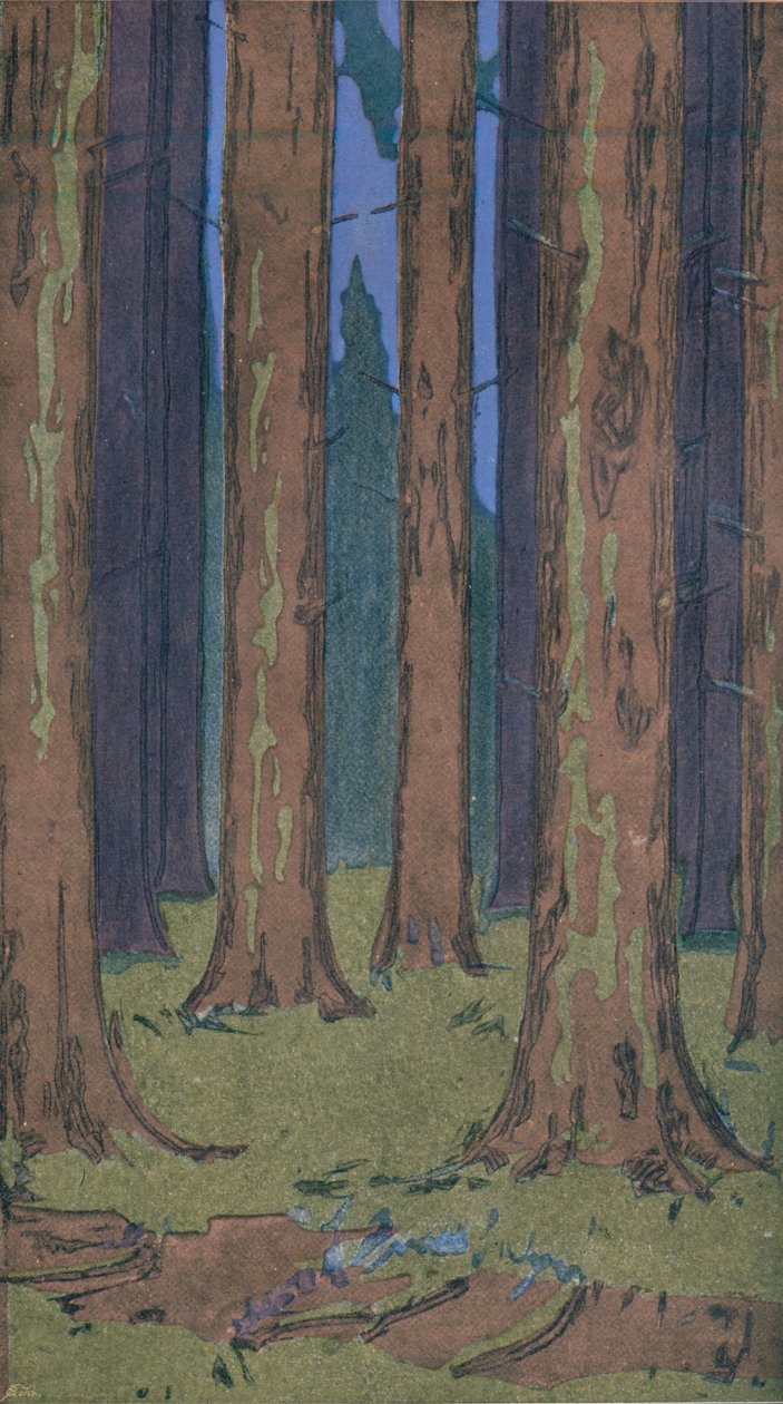 Las, 1901 autorstwa Peter Behrens