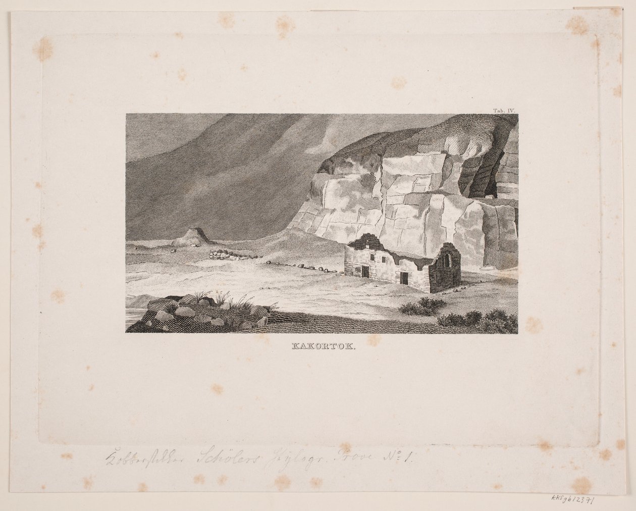 Kakortok, Grenlandia autorstwa Peter Christian Schøler