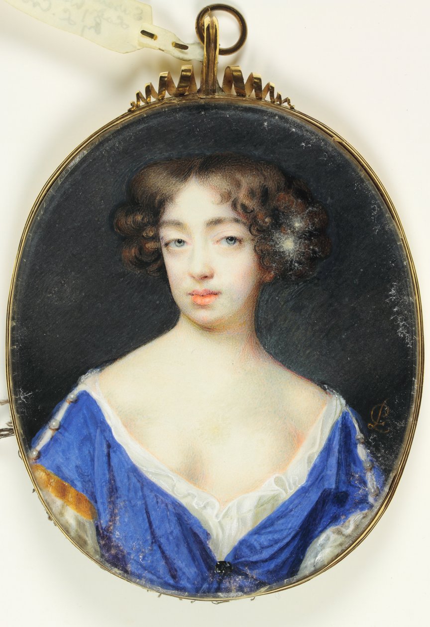 Susanna Skipwith, Lady Williams (akwarela na welinie) autorstwa Peter Cross