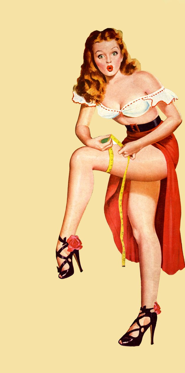Pin-up, okładka magazynu "Wink autorstwa Peter Driben