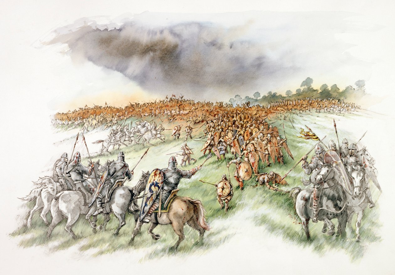 Bitwa pod Hastings, 1066 c1990-2010 autorstwa Peter Dunn