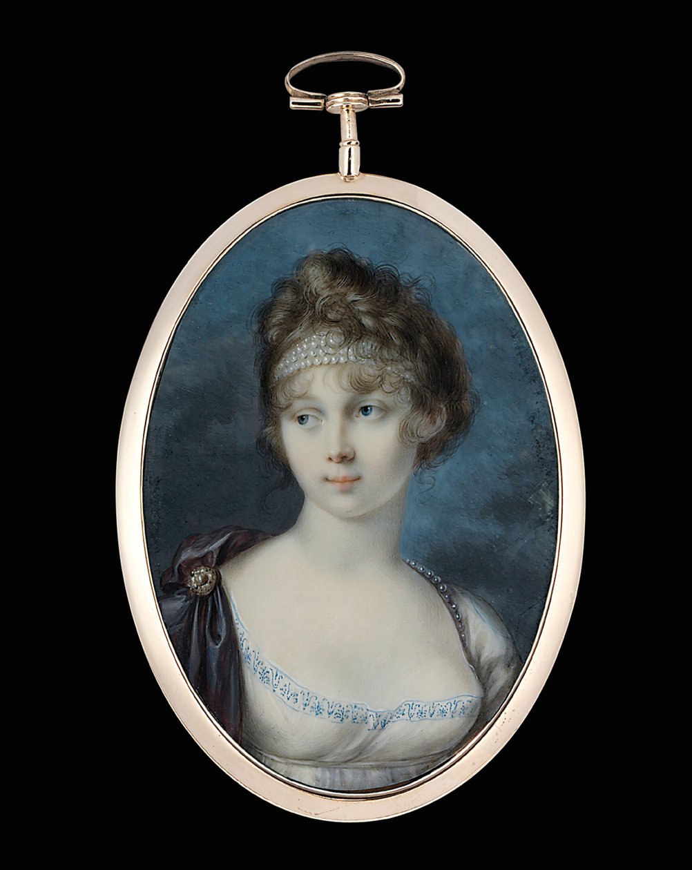 Księżniczka Zinaida Aleksandrowna Beloselskaya-Belozerskaya, 1808 autorstwa Peter Eduard Stroehling