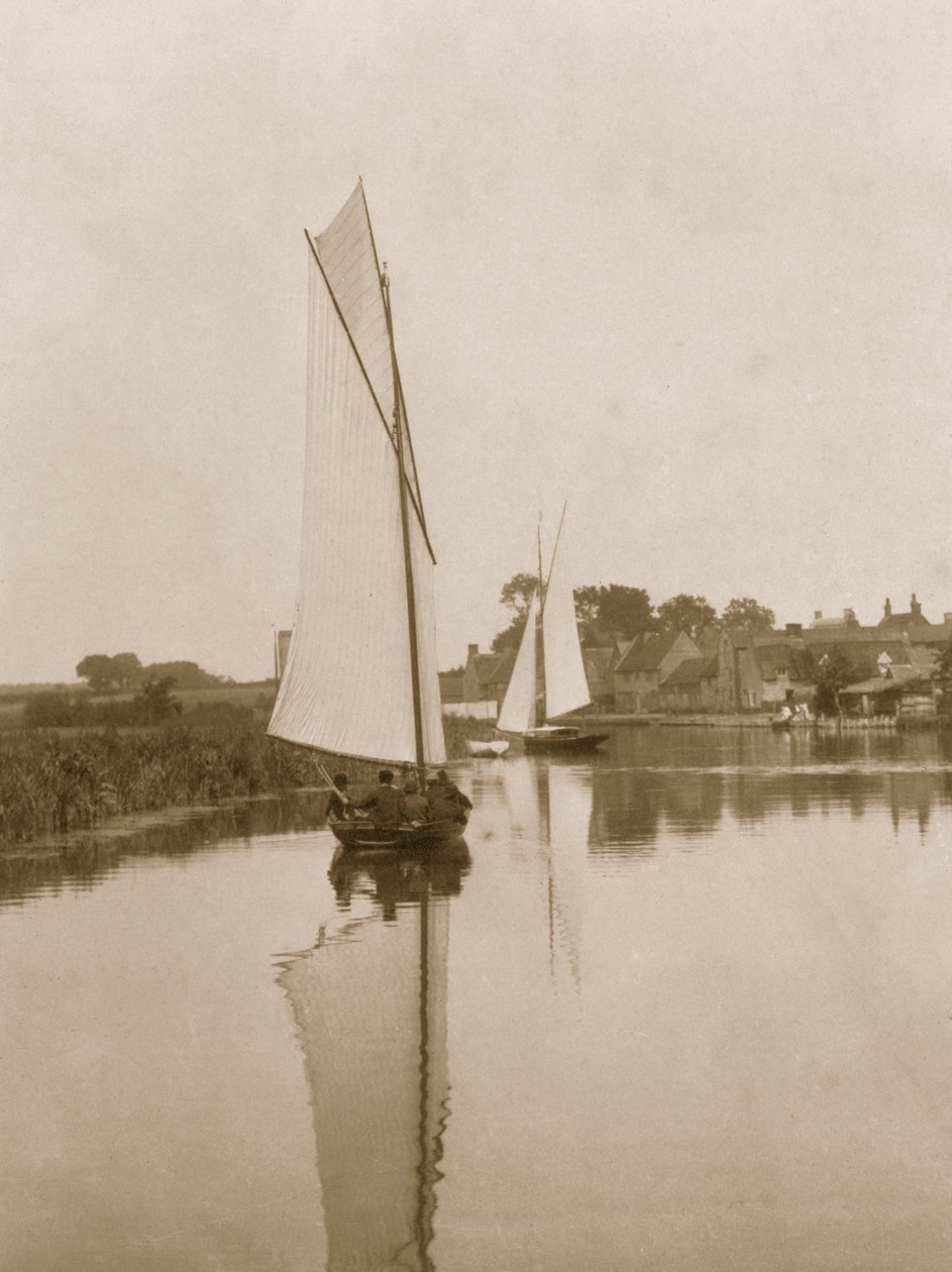 Wioska Horning, ok. 1886 r. autorstwa Peter Emerson und Thomas Goodall