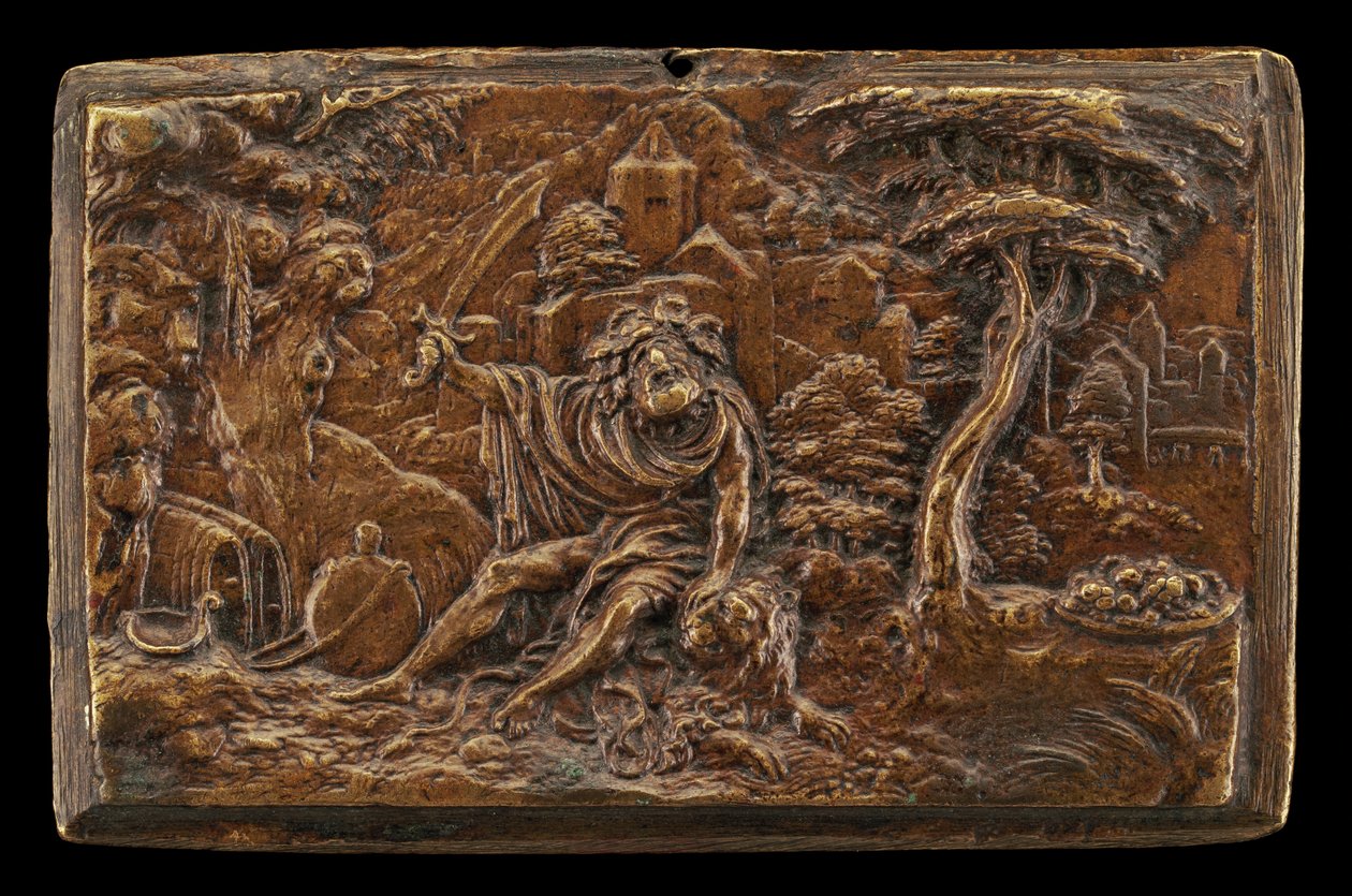 Alegoria gniewu, c. 1535. autorstwa Peter Flötner