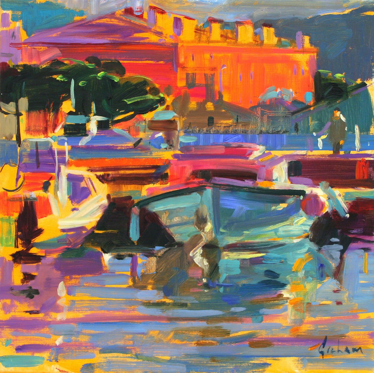 Łódka sypialna, 2012 autorstwa Peter Graham (Contemporary)