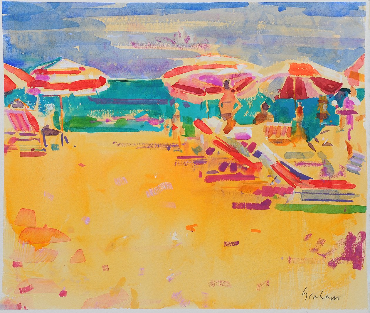 Ocean Plaża autorstwa Peter Graham (Contemporary)
