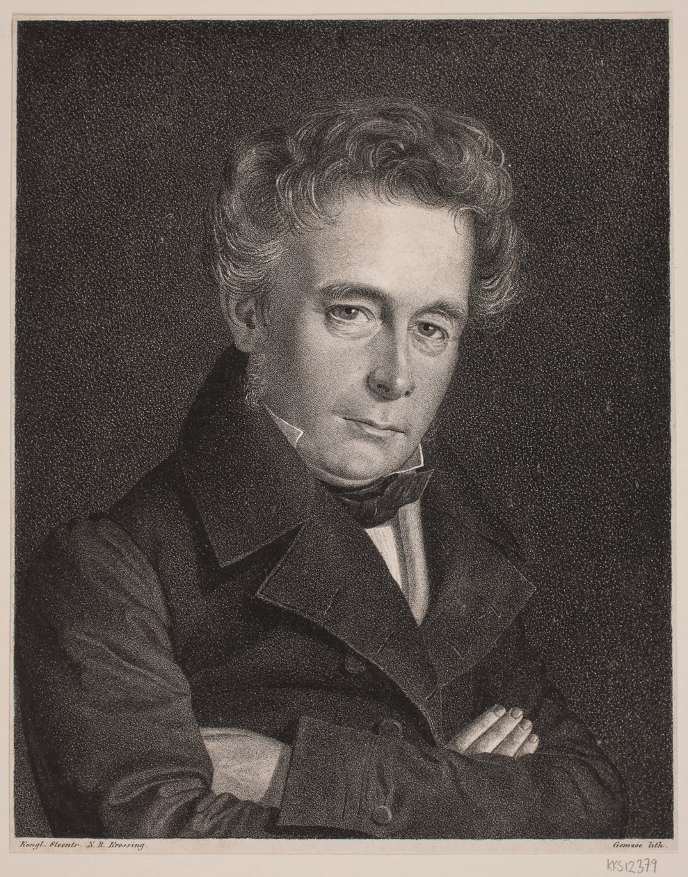 Søren Anton Wilhelm Sørenssen autorstwa Peter Henrik Gemzøe