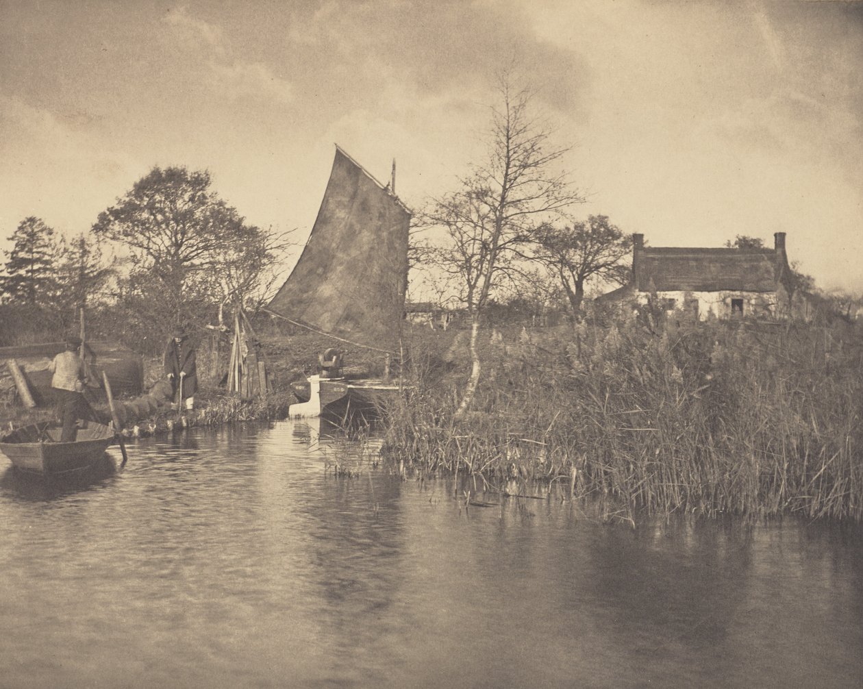 Domek Broadmana autorstwa Peter Henry Emerson