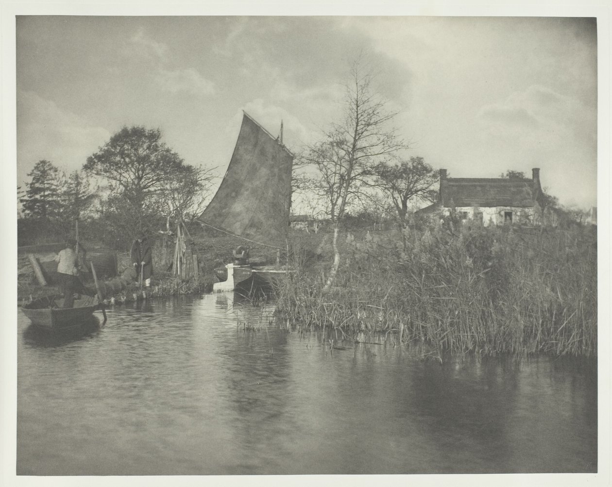 Domek Broadmana autorstwa Peter Henry Emerson
