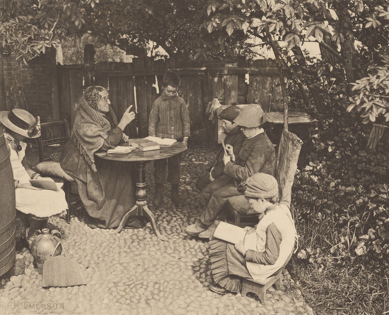 Szkoła dla panien autorstwa Peter Henry Emerson