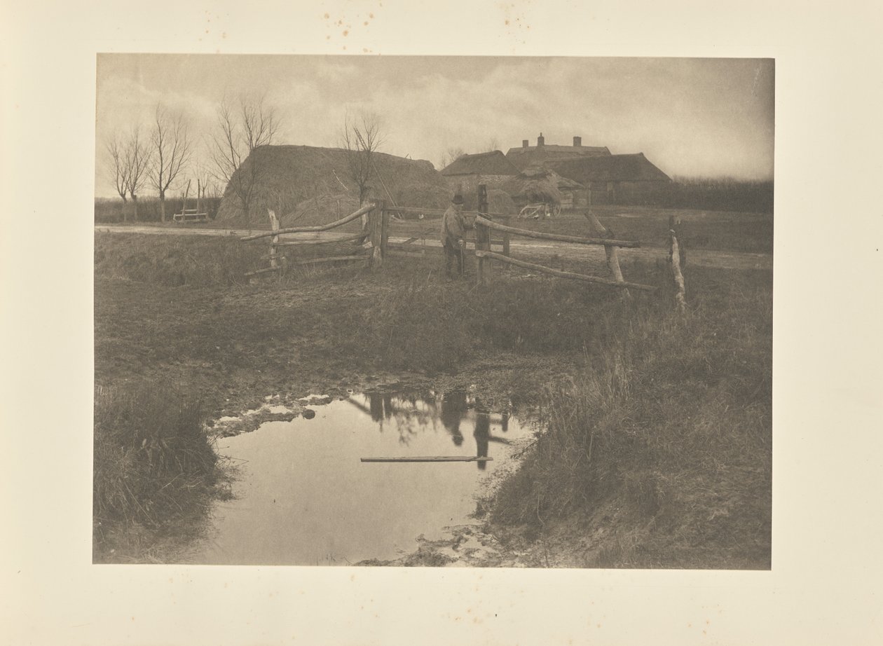 A Marsh Farm autorstwa Peter Henry Emerson