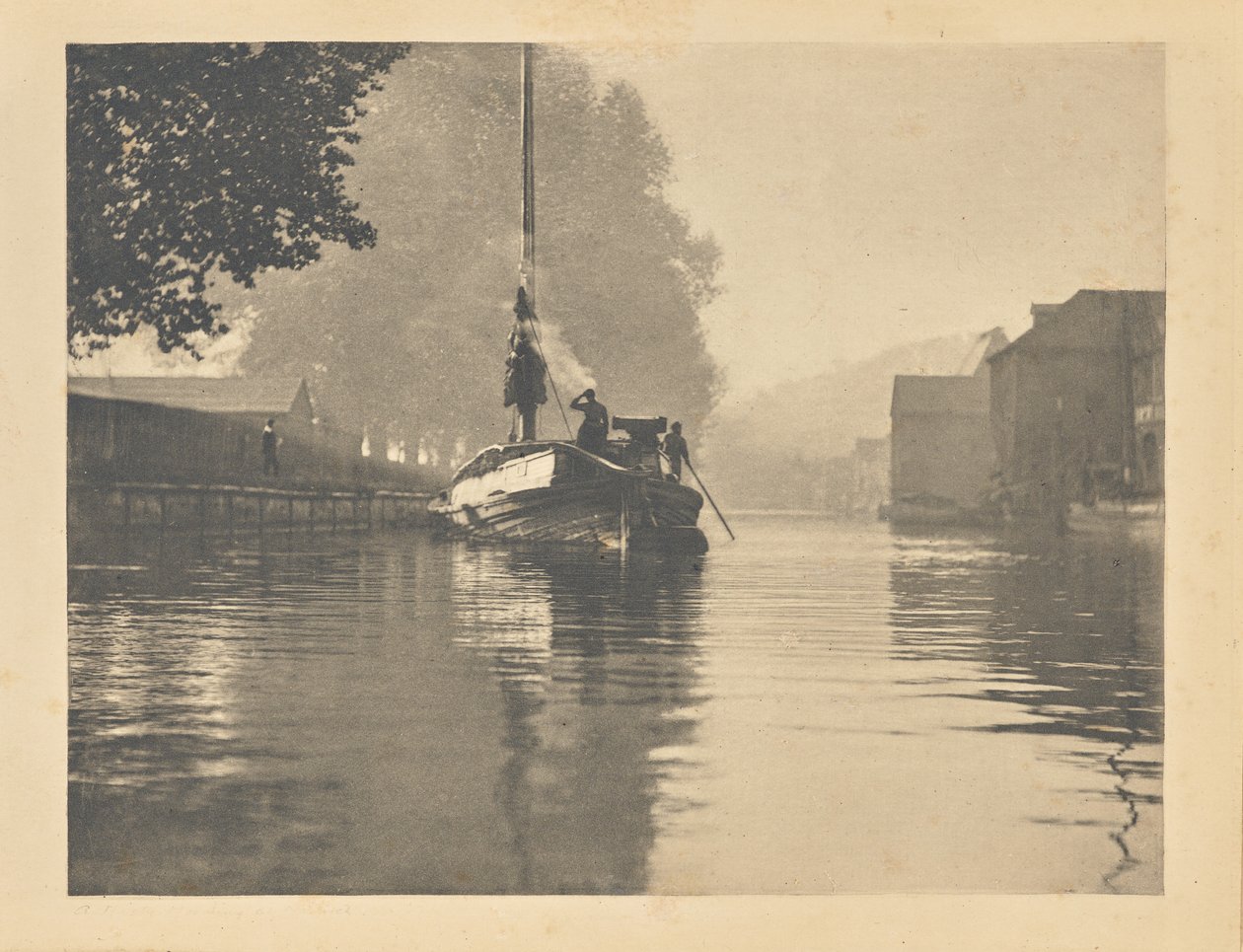 [Mglisty poranek w Norwich] autorstwa Peter Henry Emerson