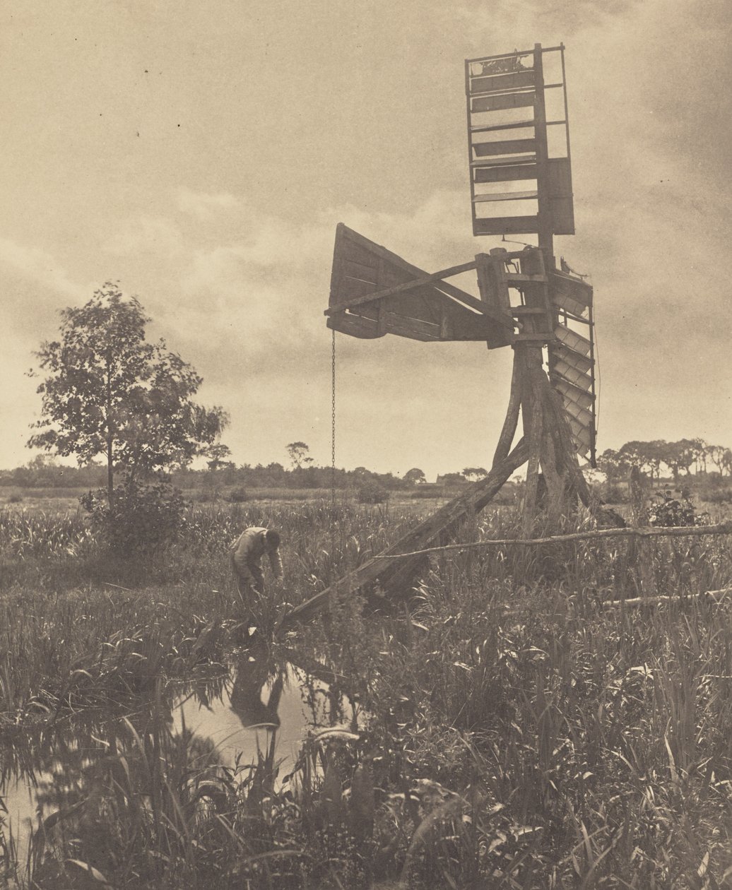 Zrujnowany młyn wodny autorstwa Peter Henry Emerson