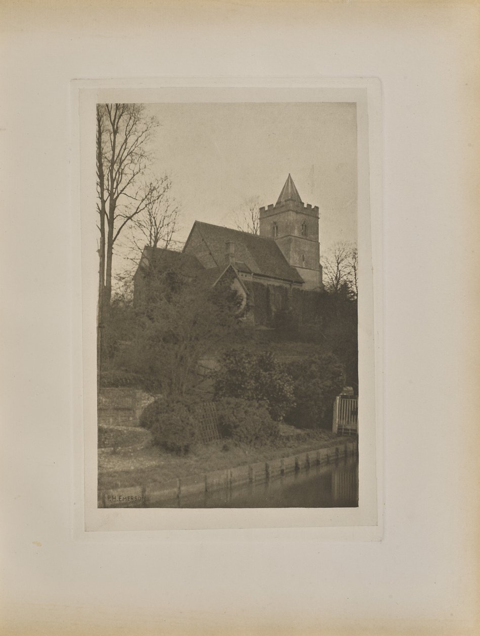 Kościół Amwell autorstwa Peter Henry Emerson
