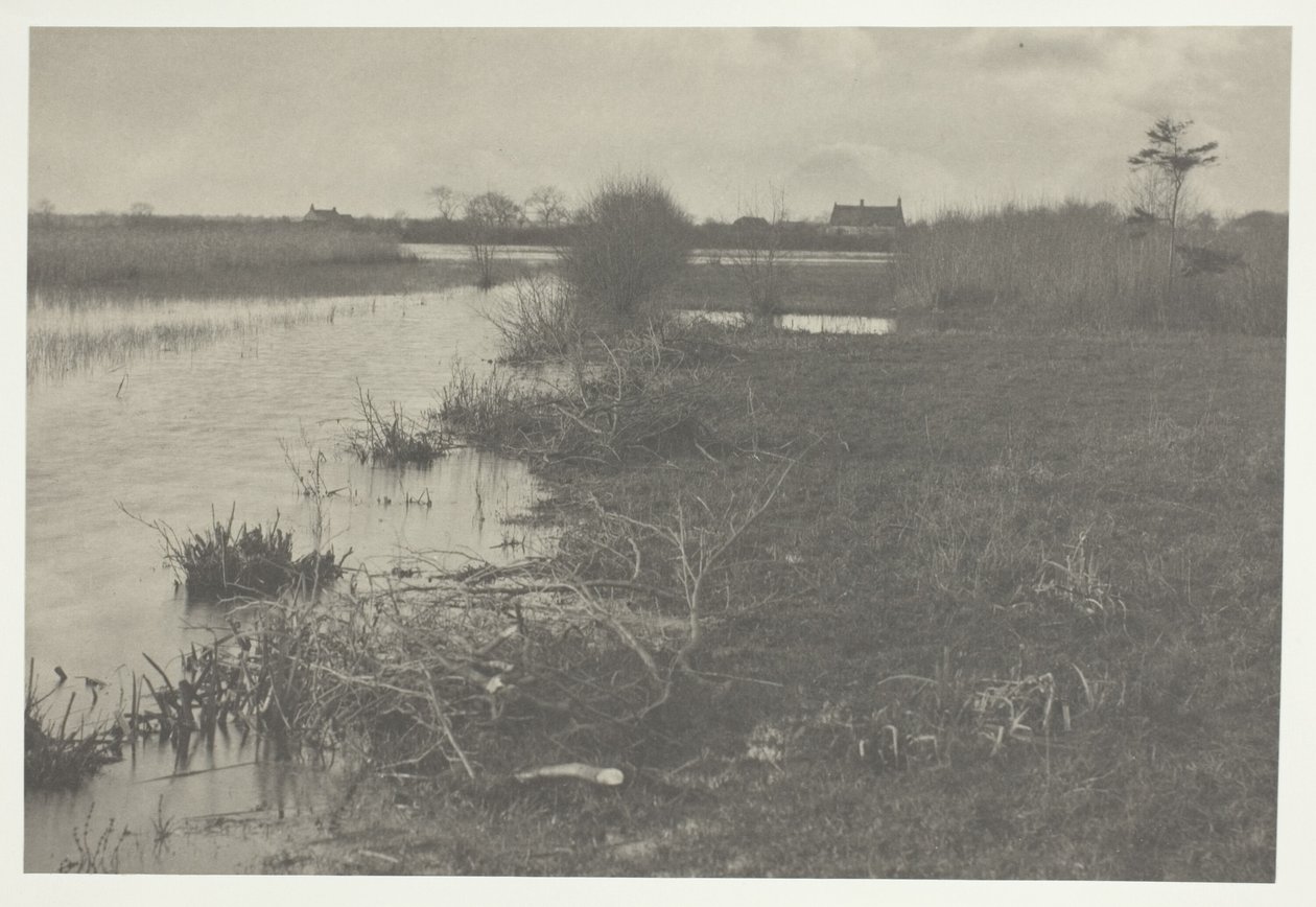 Jesienny poranek autorstwa Peter Henry Emerson
