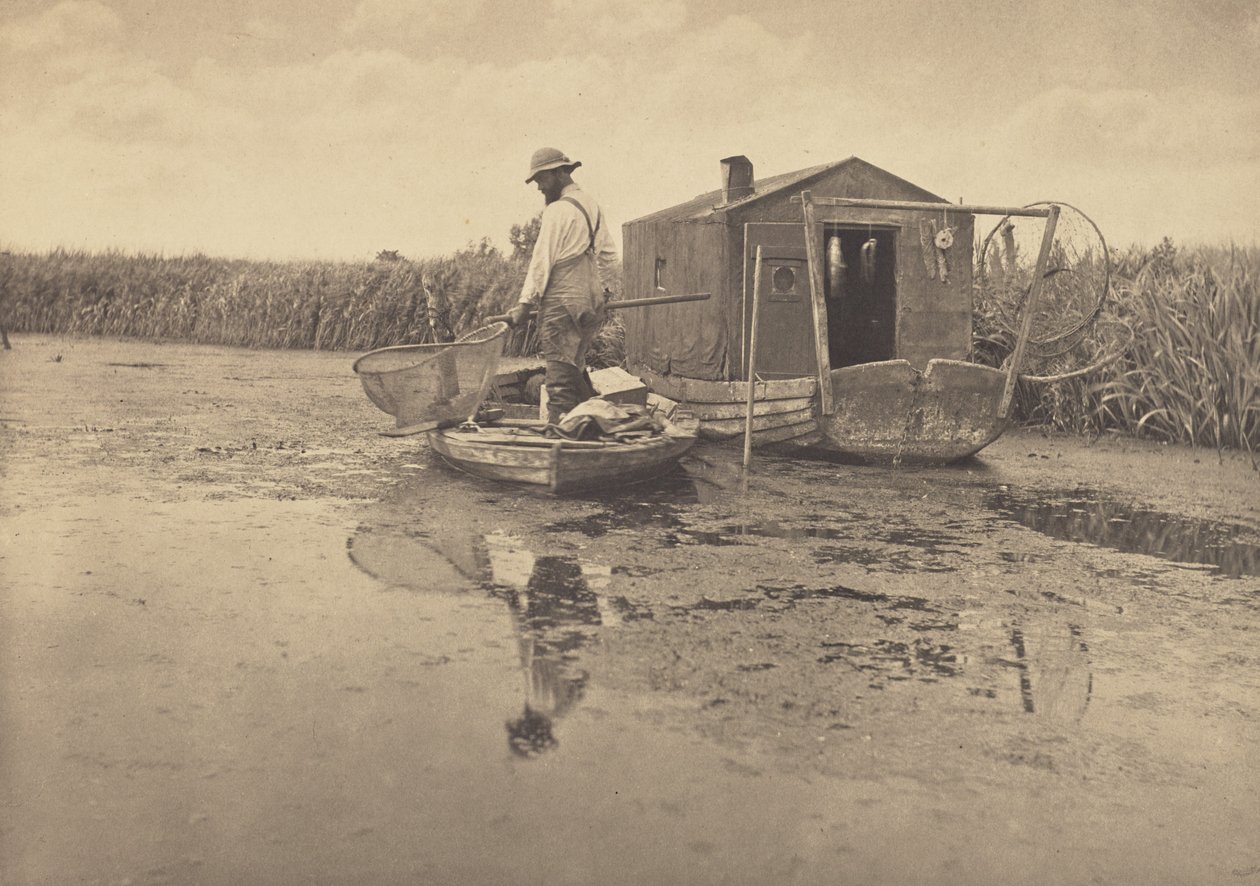 Dom łowcy węgorzy autorstwa Peter Henry Emerson