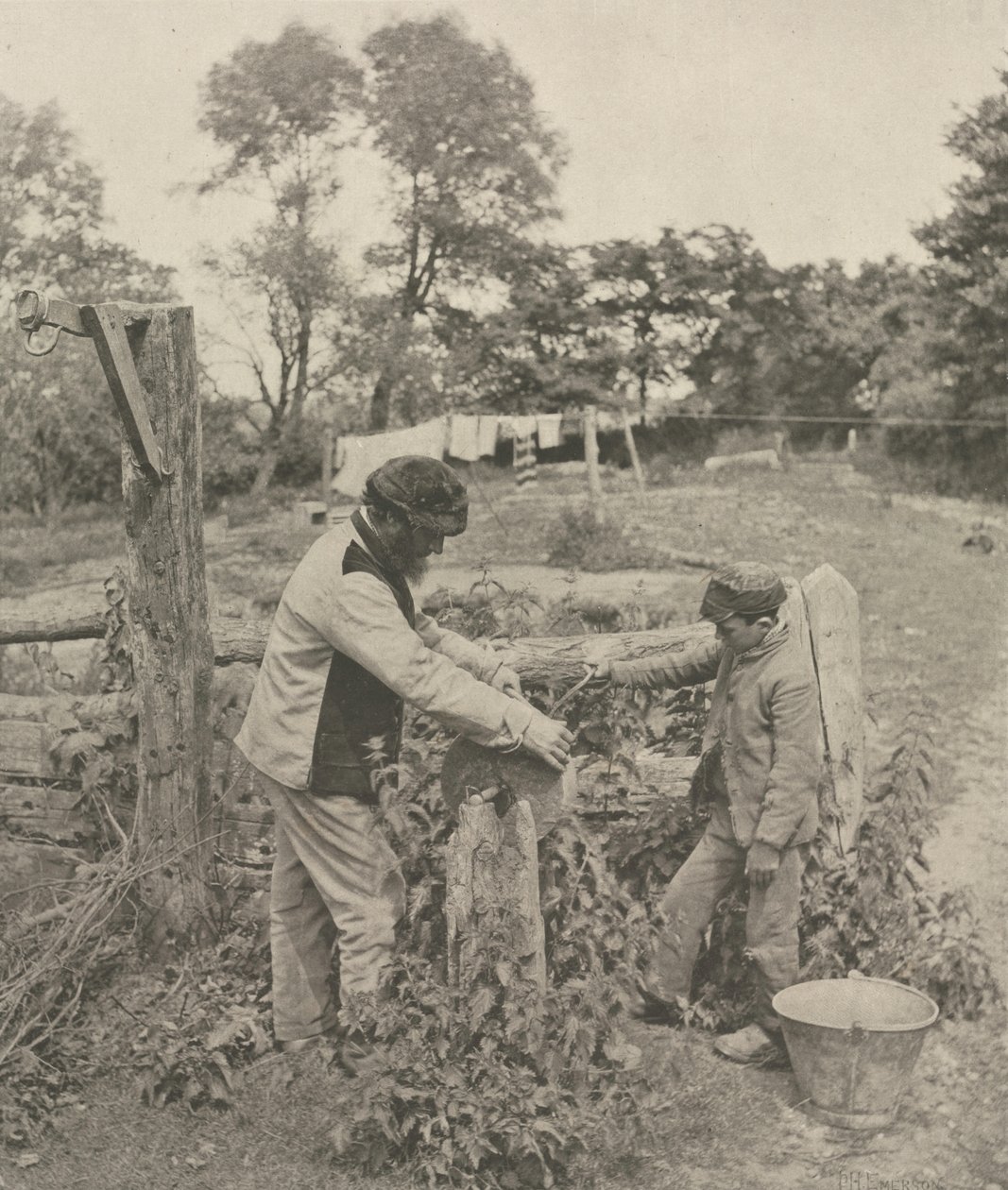 Pod kamieniem szlifierskim — gospodarstwo w Suffolk autorstwa Peter Henry Emerson
