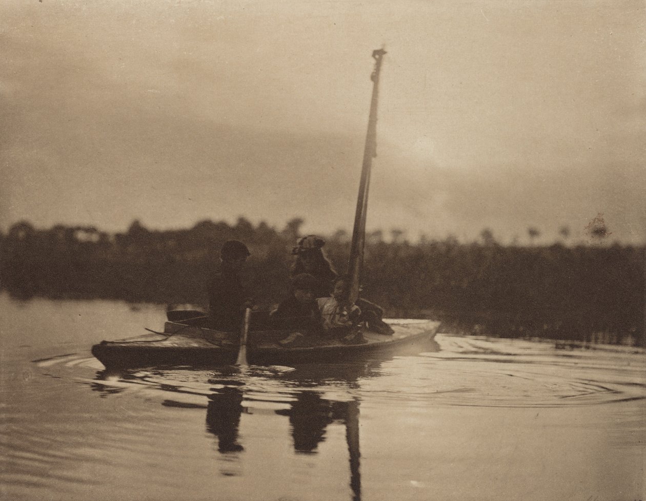 Children of the Broad, 1890-1891, wydrukowany 1893. autorstwa Peter Henry Emerson