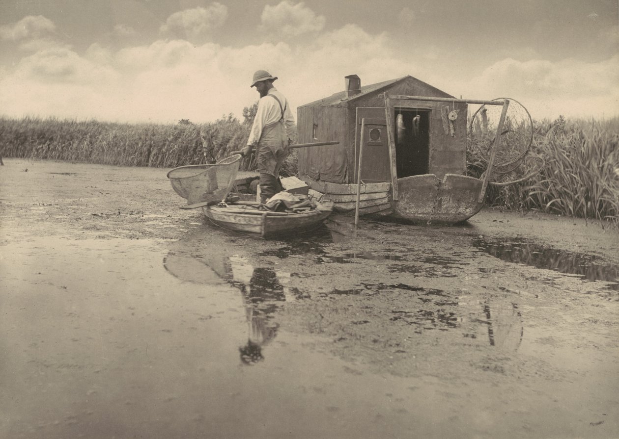 Dom Łowcy Węgorzy autorstwa Peter Henry Emerson