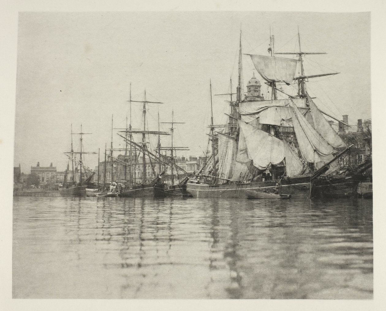 Wielki port Yarmouth autorstwa Peter Henry Emerson