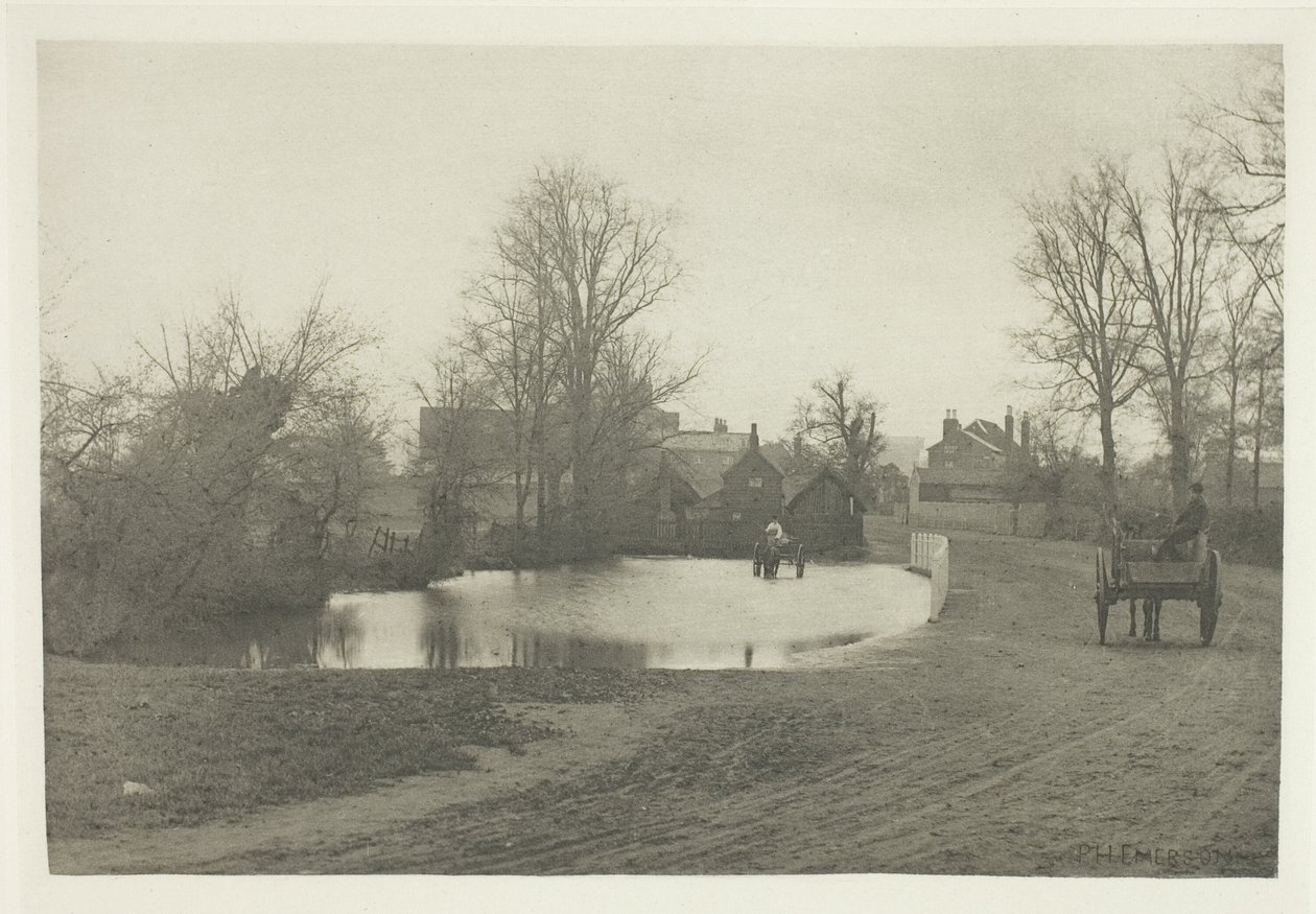 Hoddesdon, Herts autorstwa Peter Henry Emerson