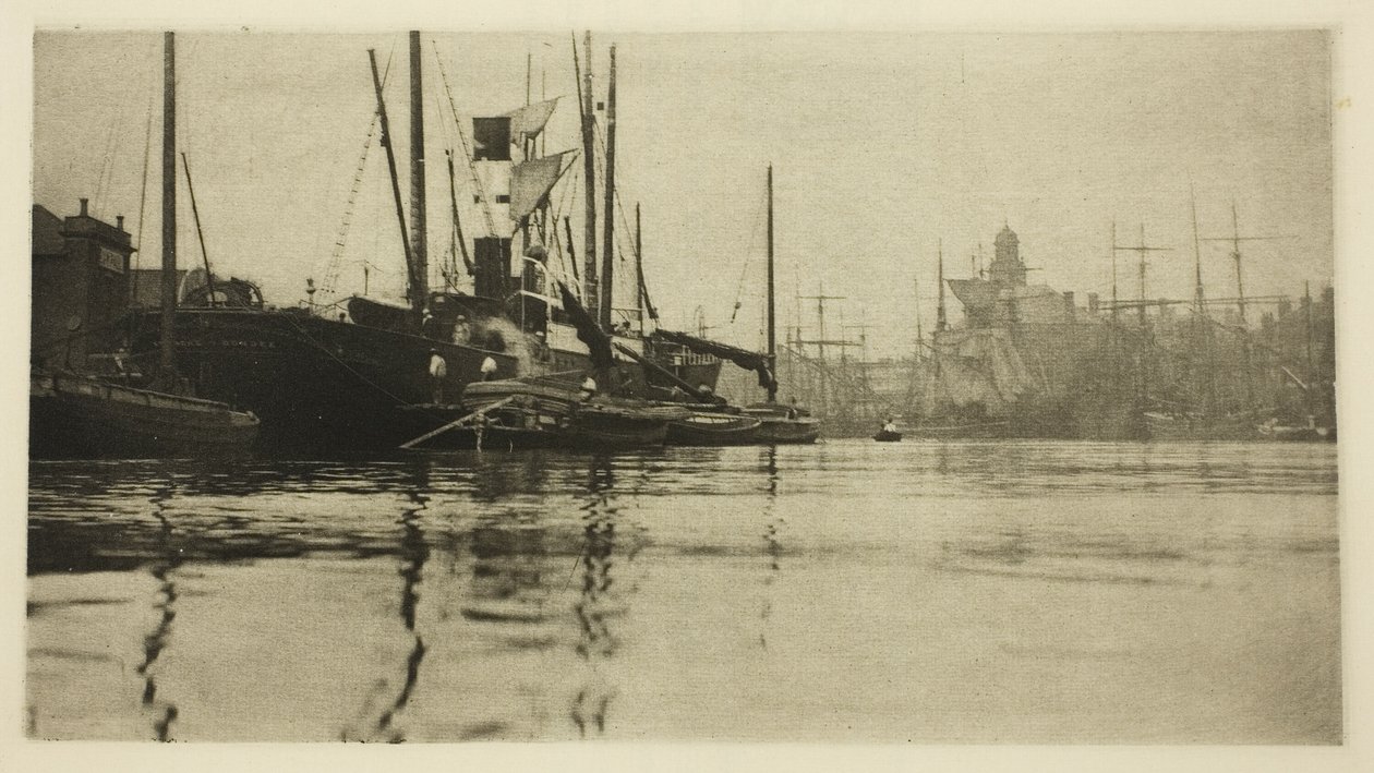 W porcie autorstwa Peter Henry Emerson