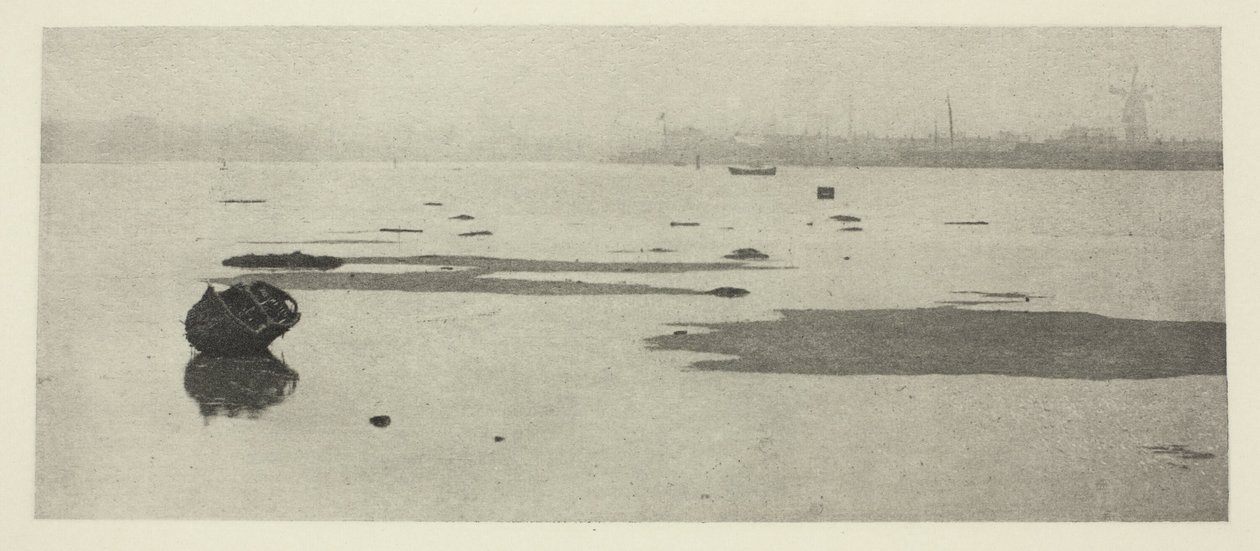 Niska woda na Breydonie autorstwa Peter Henry Emerson