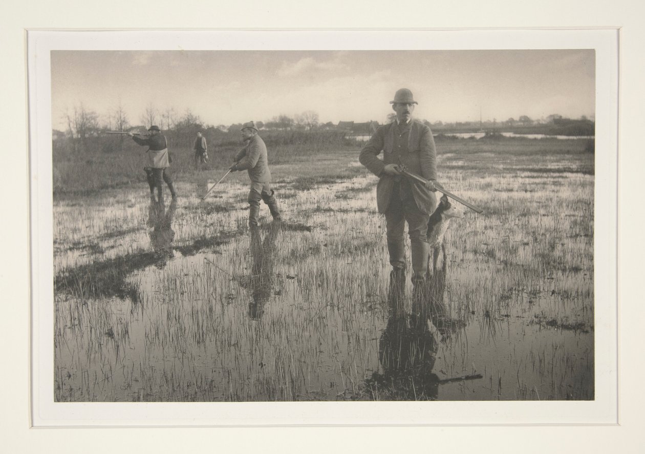 Mężczyźni polujący na bagnach autorstwa Peter Henry Emerson
