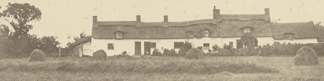 Domki letniskowe Norfolk autorstwa Peter Henry Emerson