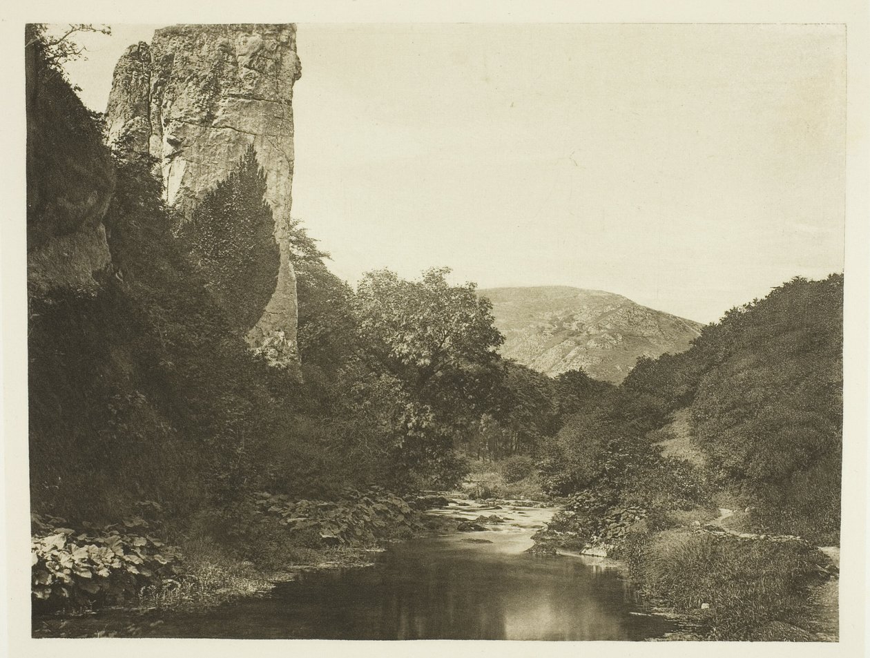 "Pickering Tor", Dove Dale autorstwa Peter Henry Emerson