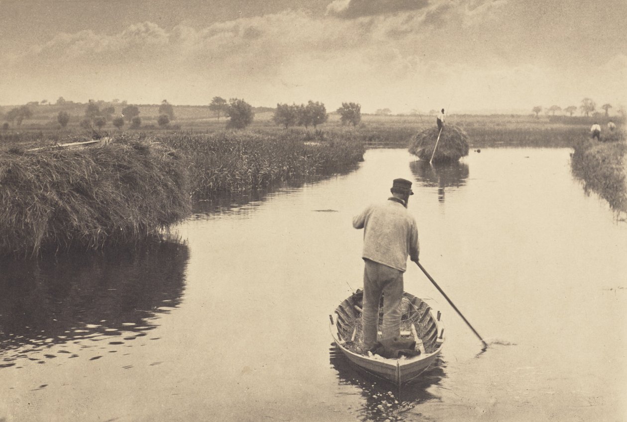 Ocena ilości siana z bagien autorstwa Peter Henry Emerson