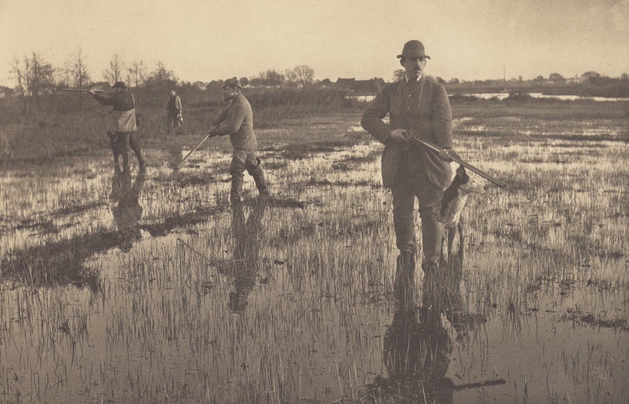 Polowanie na bekasy autorstwa Peter Henry Emerson