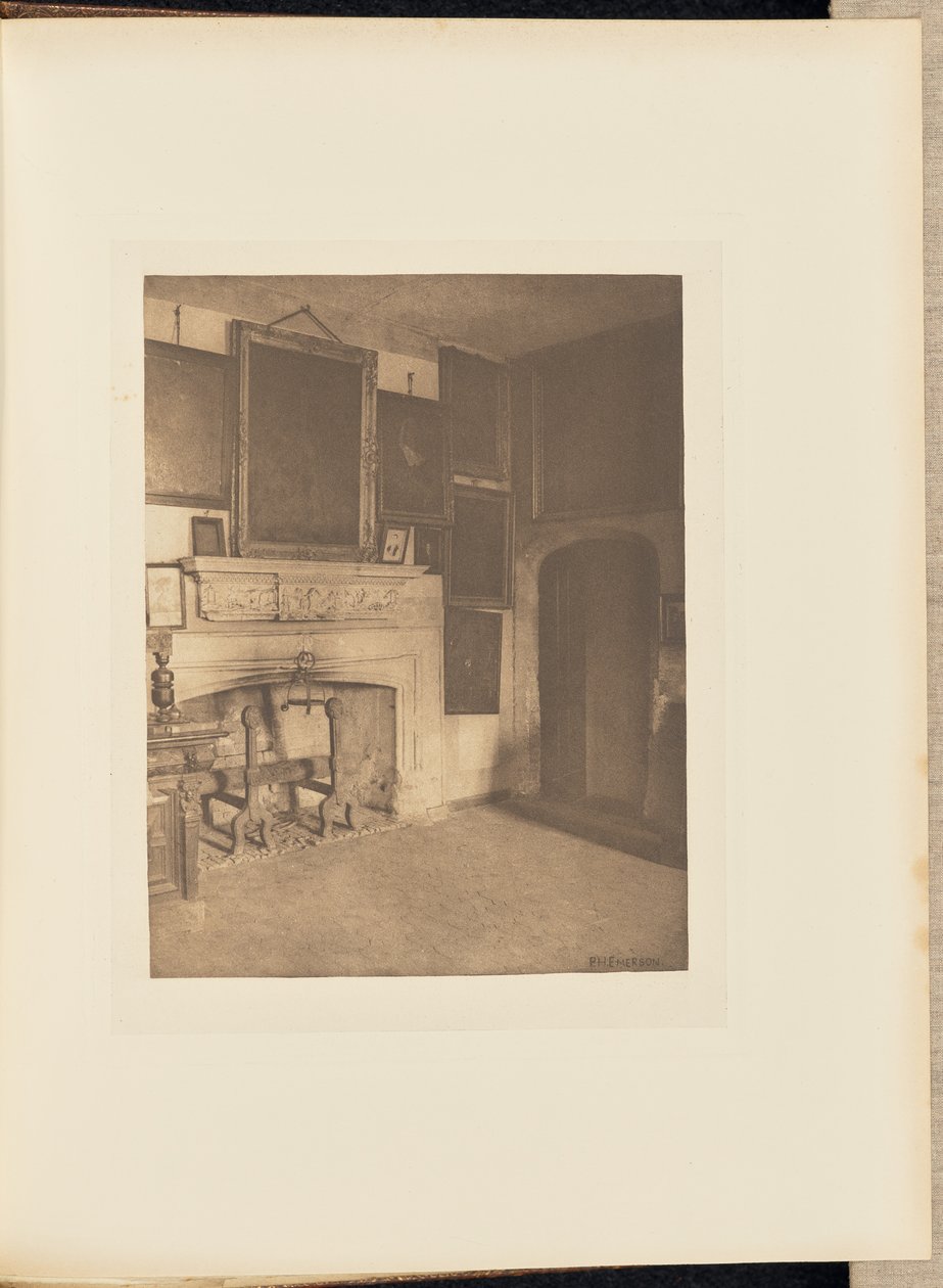 Pokój konspiratorów, Old Rye House autorstwa Peter Henry Emerson