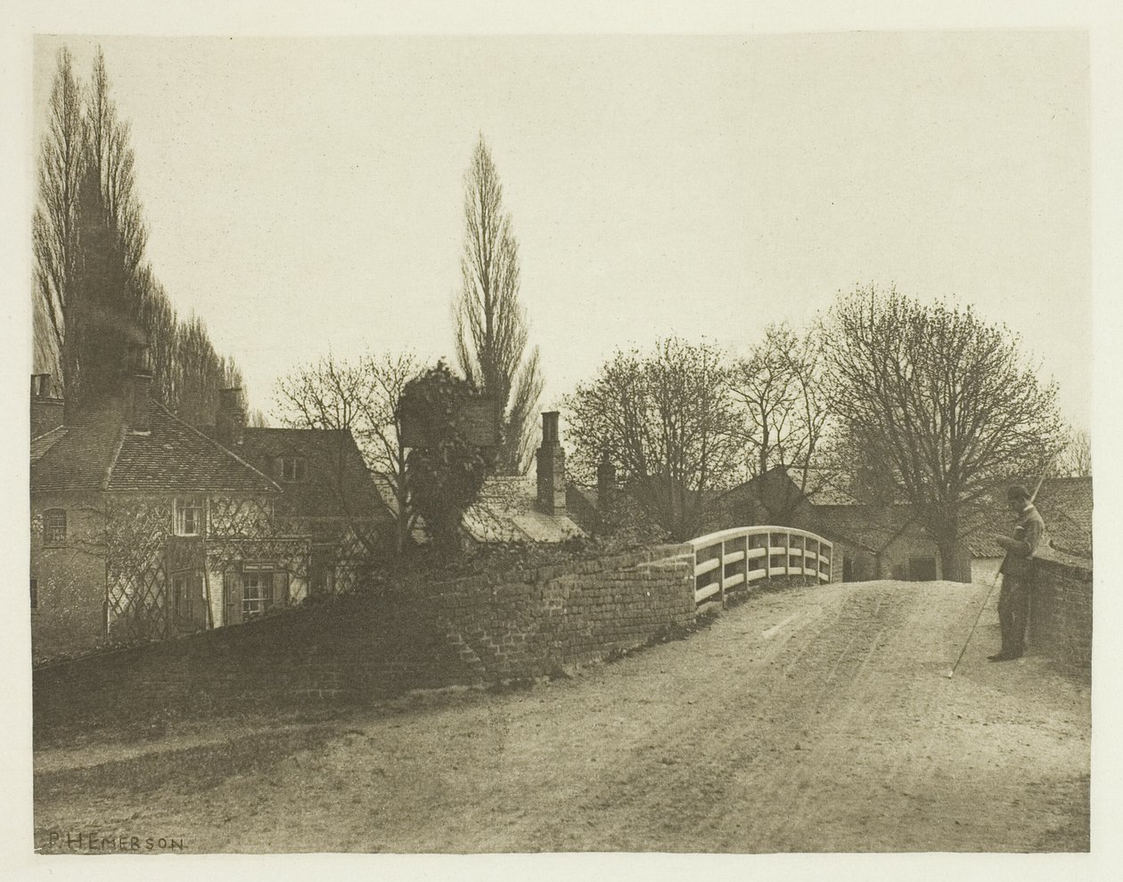 The Crown Inn, Borxbourne autorstwa Peter Henry Emerson