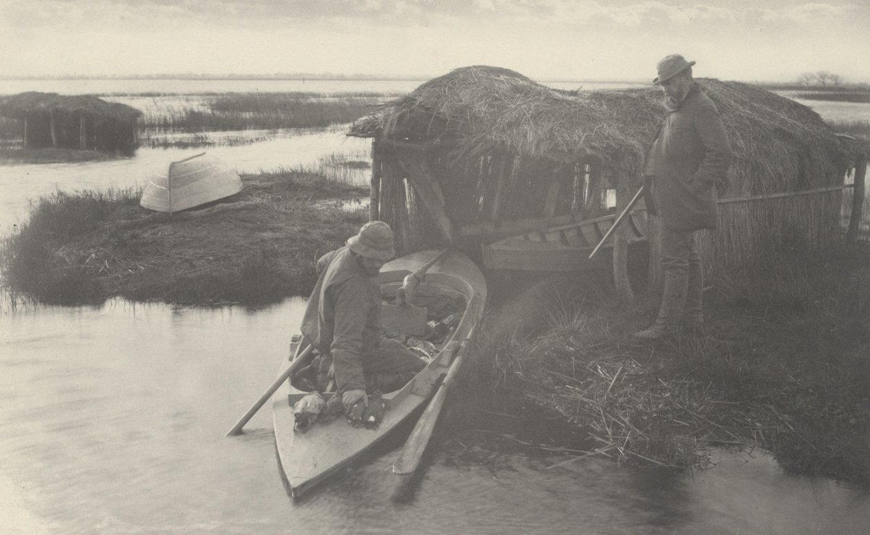 Powrót Fowlera, 1886 r. (zdjęcie) autorstwa Peter Henry Emerson