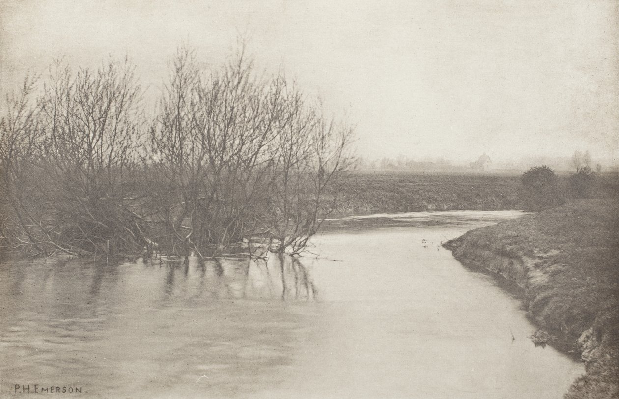 Lea w pobliżu Tottenhamu autorstwa Peter Henry Emerson