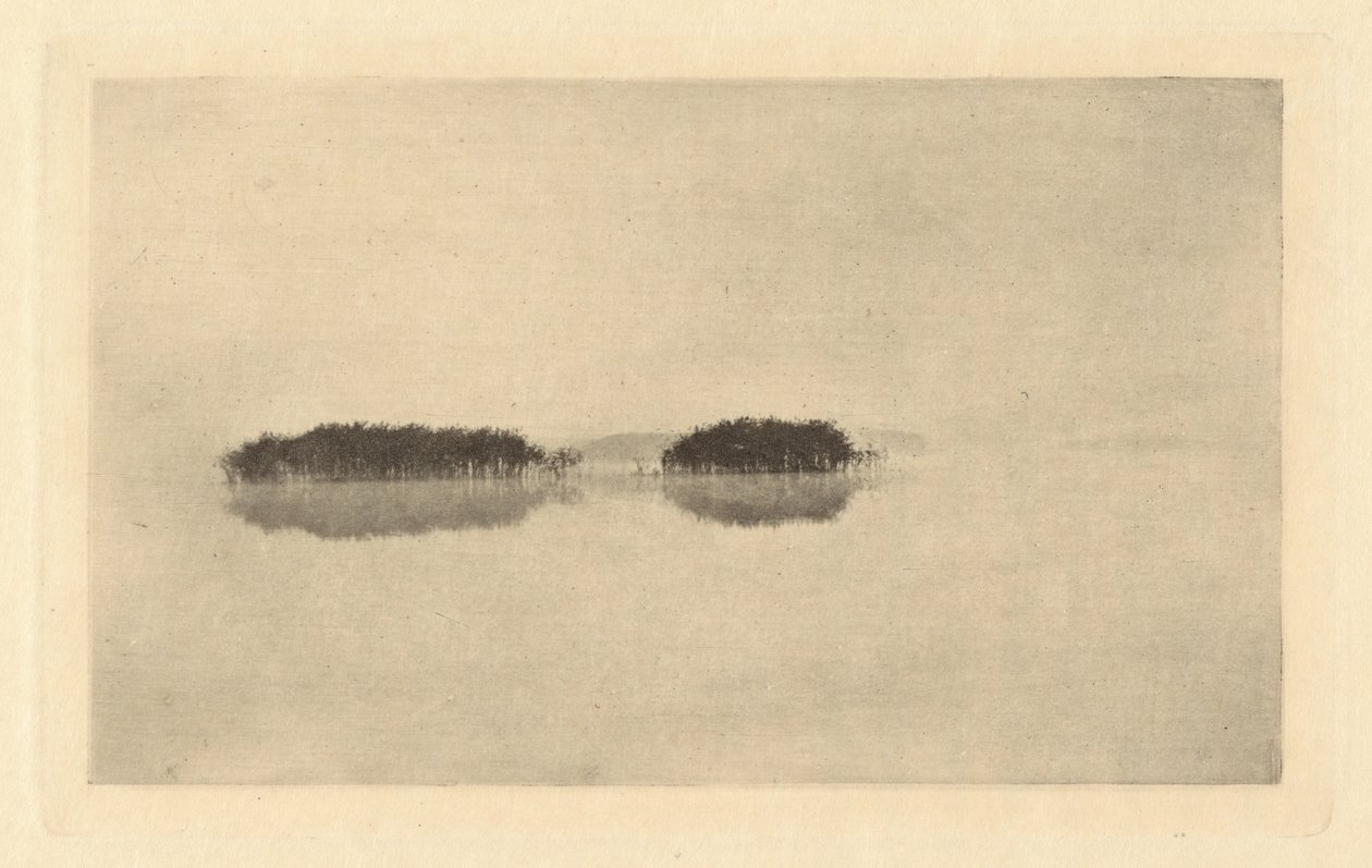 Samotna Laguna, w roku 1895 lub wcześniej. autorstwa Peter Henry Emerson