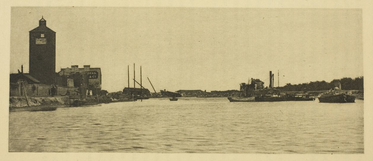 Rzeka Północna autorstwa Peter Henry Emerson