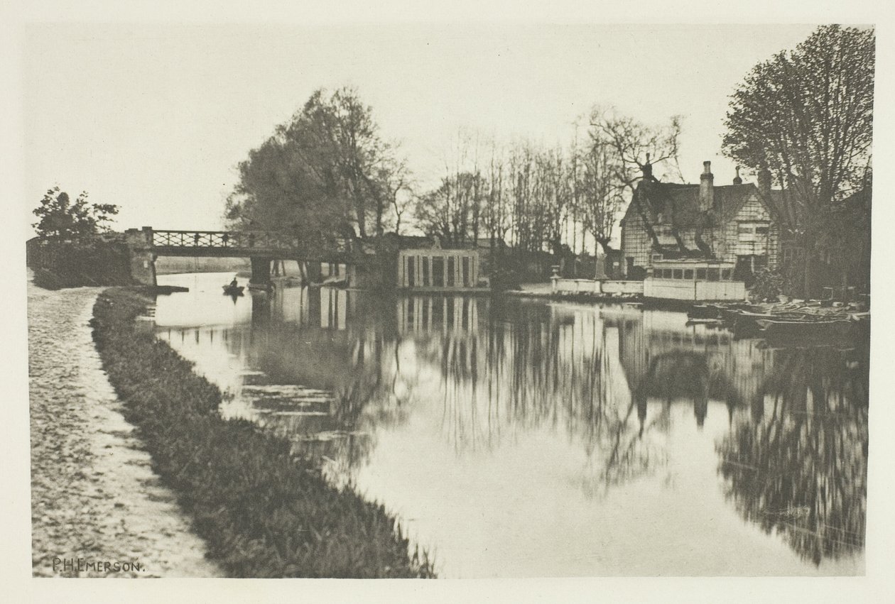 The Old Rye House Inn autorstwa Peter Henry Emerson