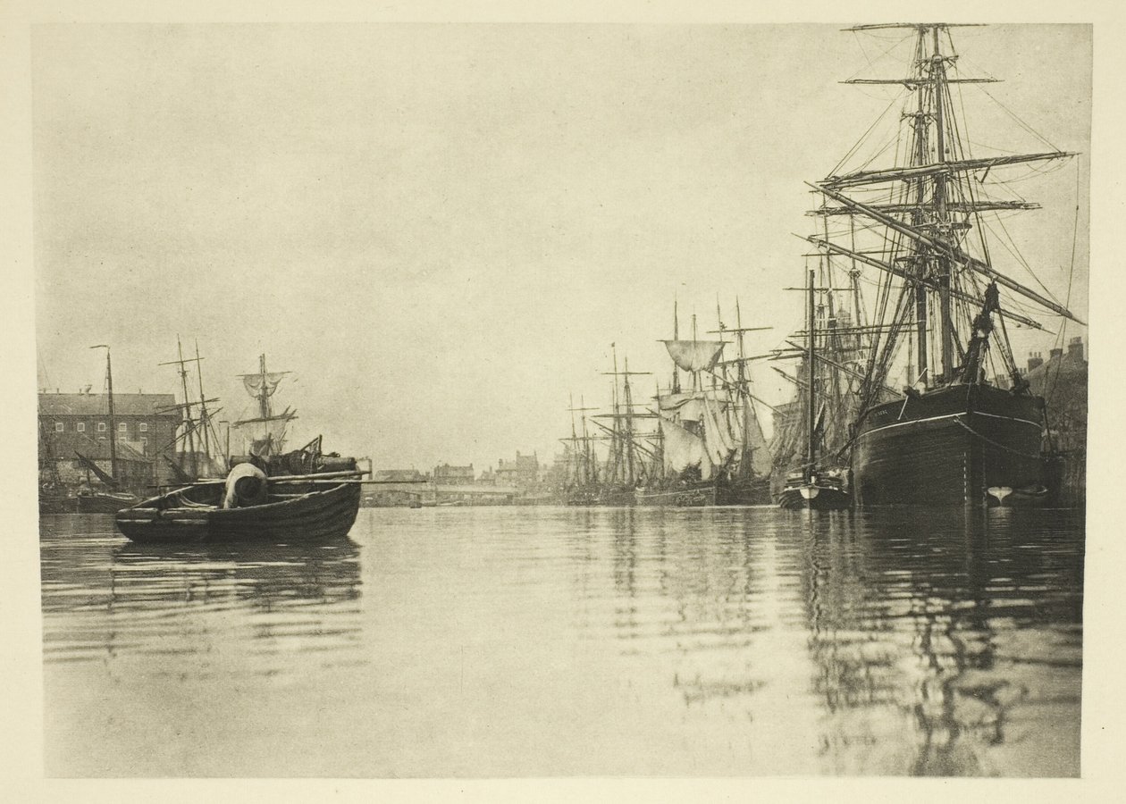 Spokojny Port autorstwa Peter Henry Emerson