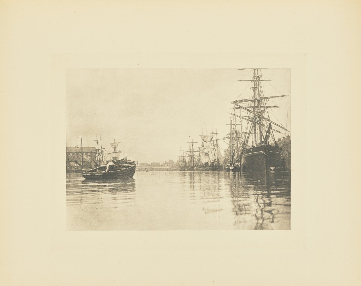 Spokojna przystań autorstwa Peter Henry Emerson