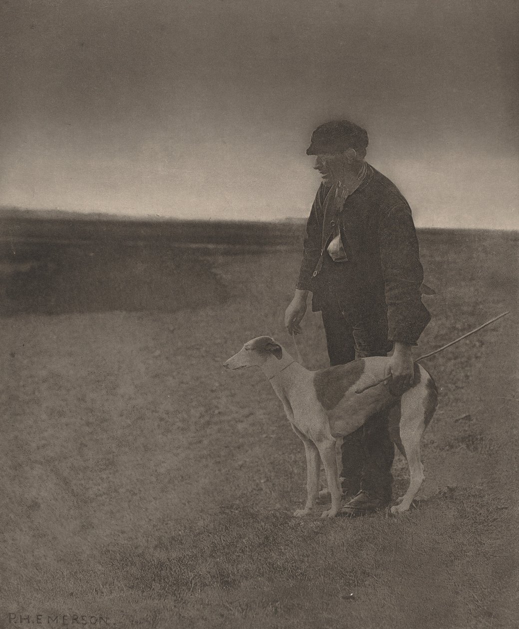 Kłusownik – Zając na widoku autorstwa Peter Henry Emerson