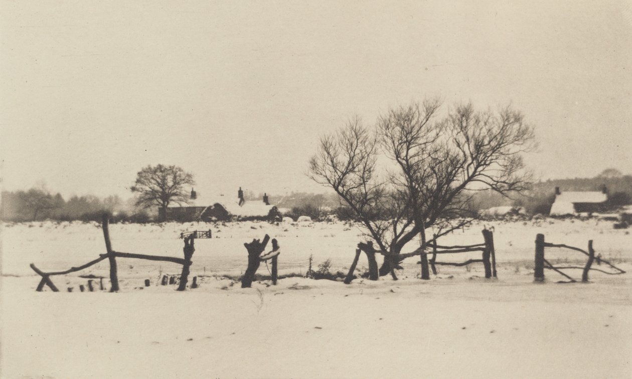 Śnieżne Bagna autorstwa Peter Henry Emerson