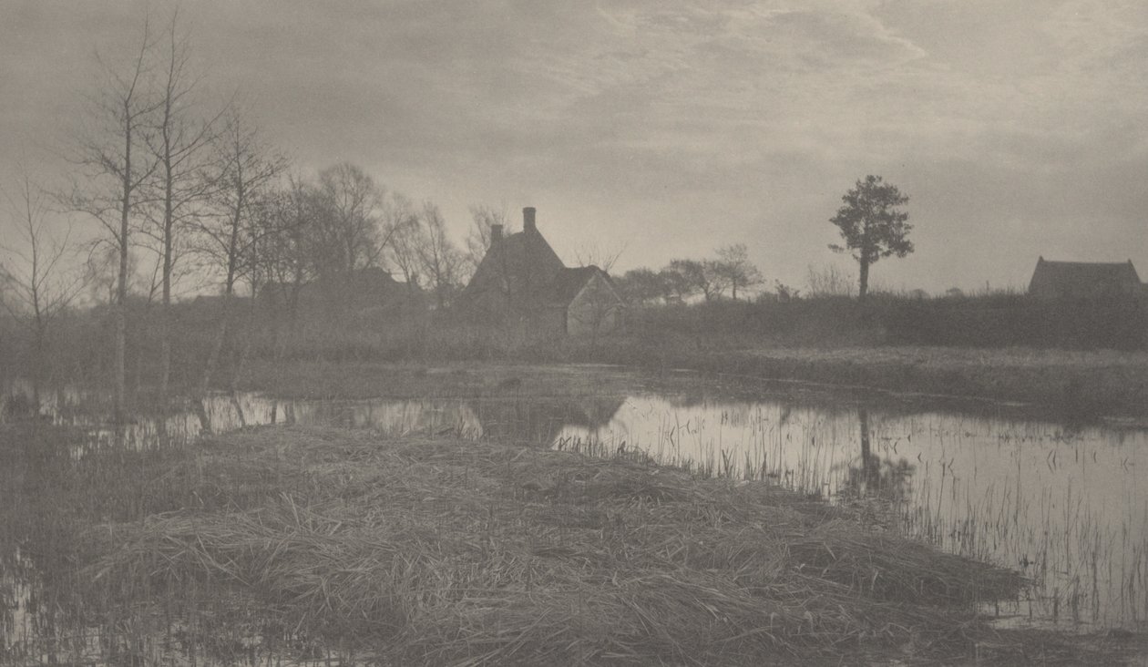 Wieczór autorstwa Peter Henry Emerson and T.F. Goodall