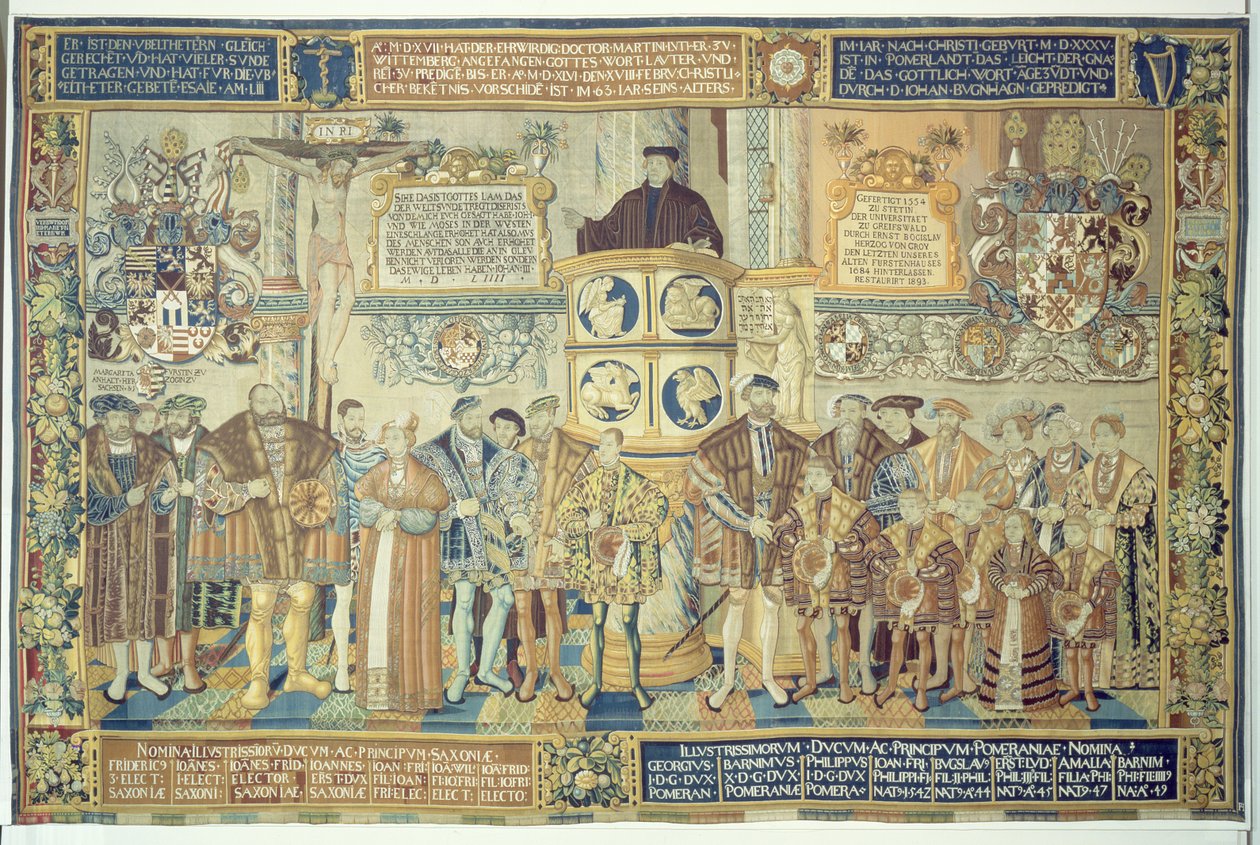 Gobelin z Croy, 1554 (gobelin) autorstwa Peter Heymann