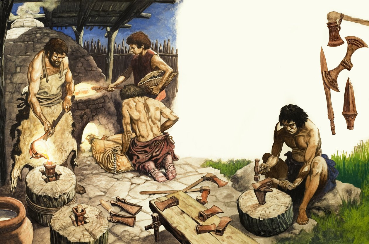 Epoka brązu, ilustracja z filmu "Skarb autorstwa Peter Jackson